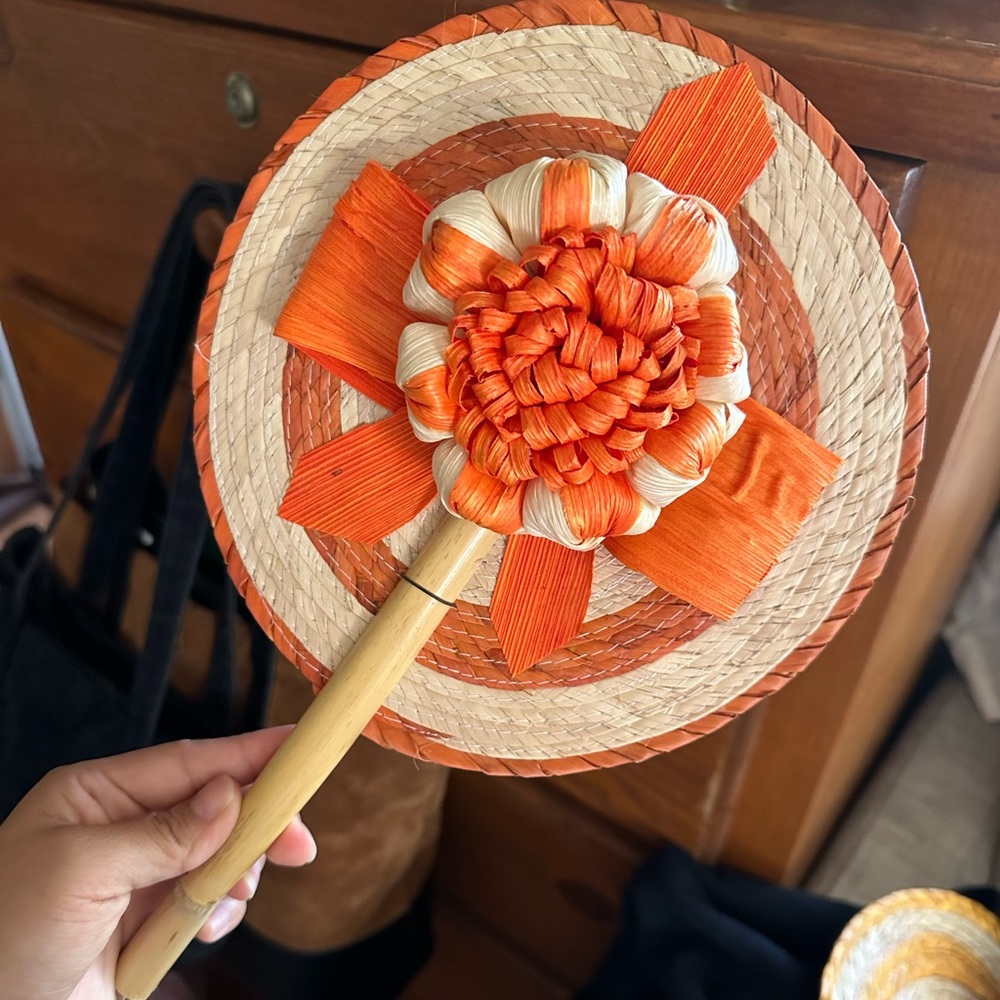 Handmade Flower Fan ☀️🇲🇽